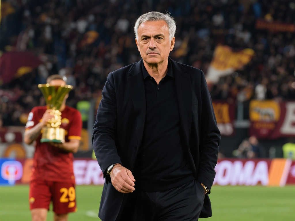 流量担当不容小觑！罗马或计划明年初与穆里尼奥商讨续约